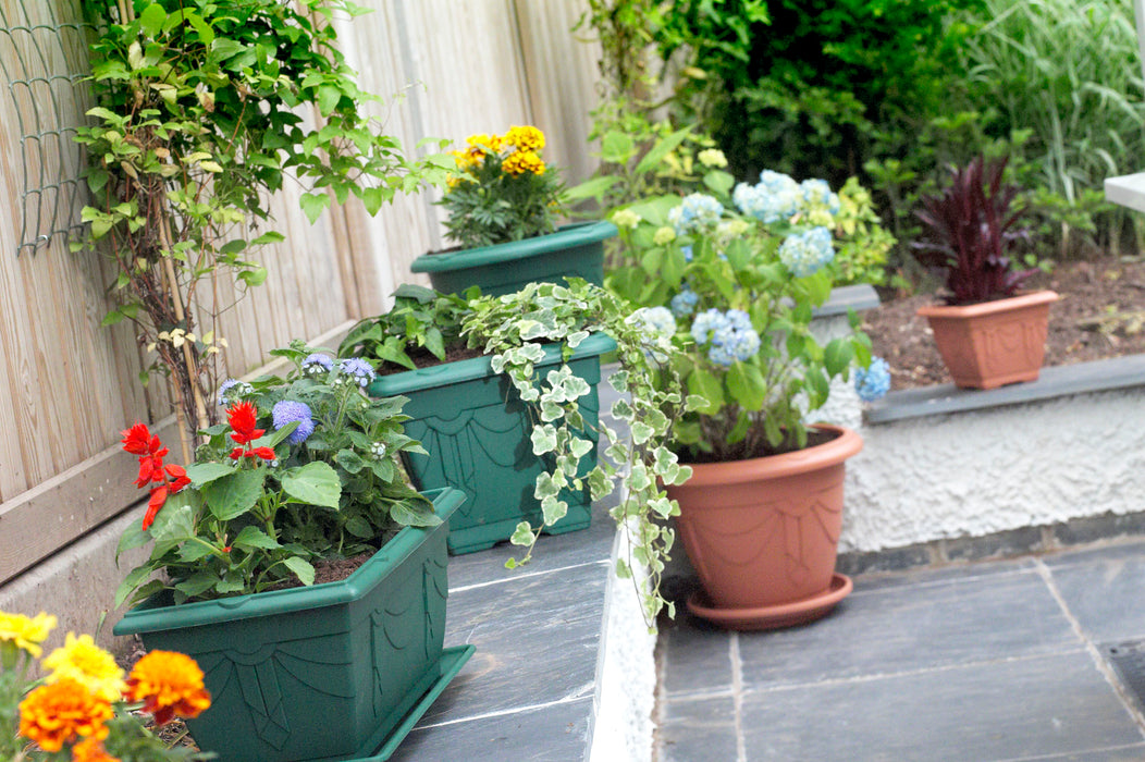 Venetian Window Box Tray 60cm Black