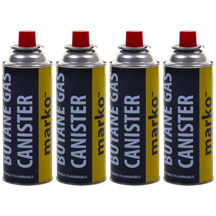 Butane Gas Canisters 4PK