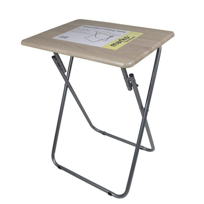 Liberty Leisure Small Wood Effect Folding Table 60 x 40cm