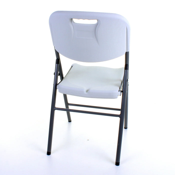 Strong White Folding Chair