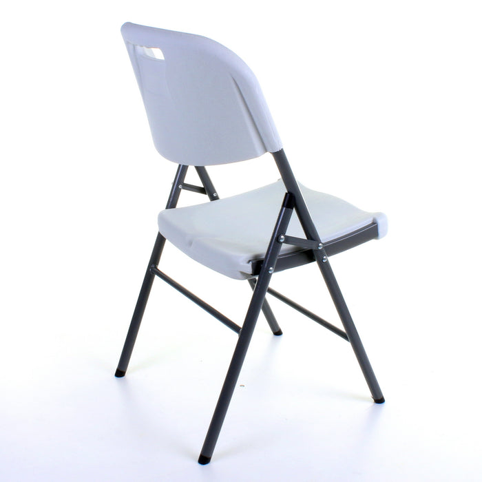 Strong White Folding Chair