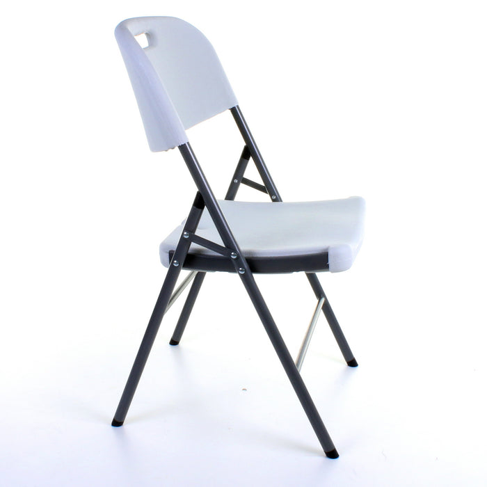 Strong White Folding Chair