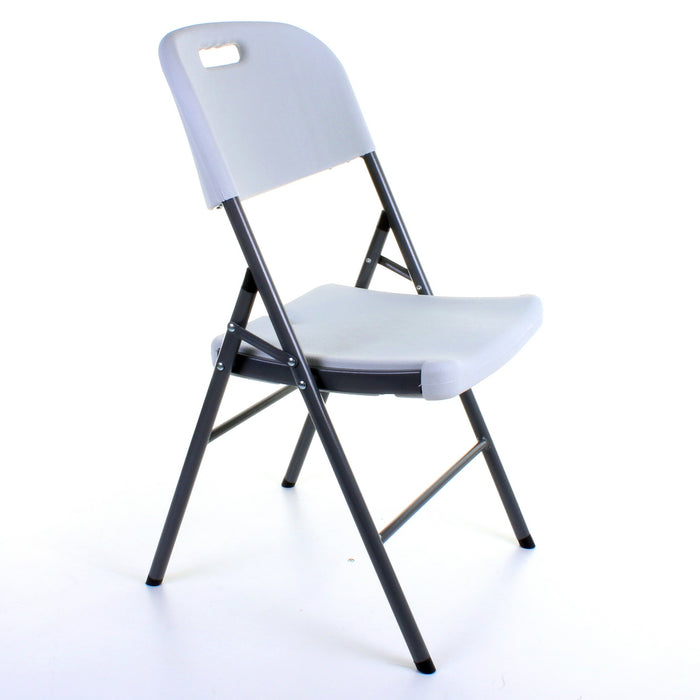 Strong White Folding Chair