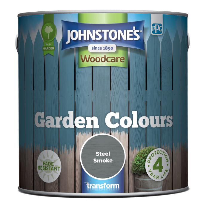 Johnstone's Garden Colours - Steel Smoke 2.5L