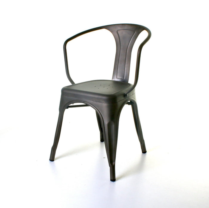 Forli Chair - Gun Metal