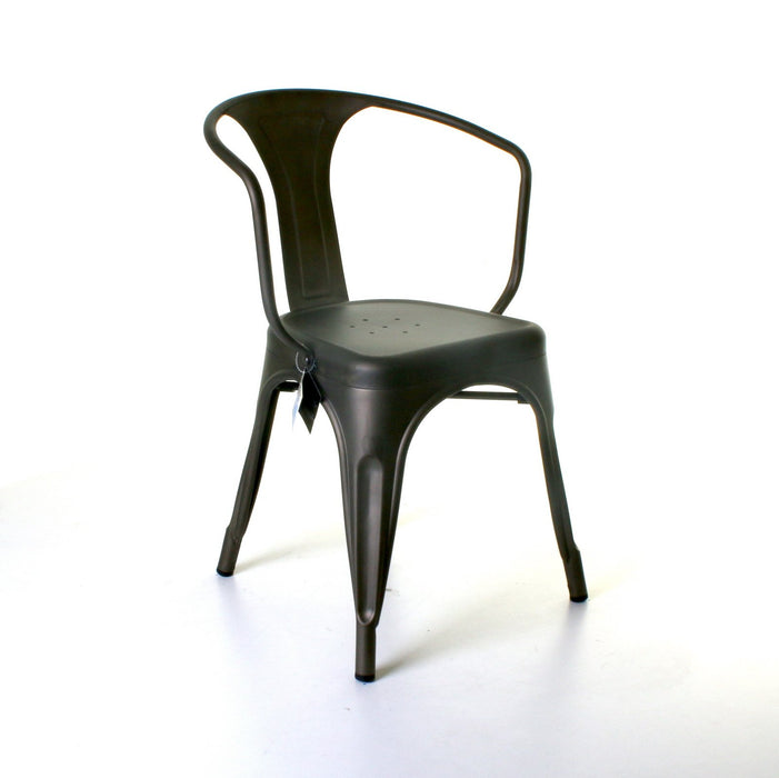 Forli Chair - Gun Metal