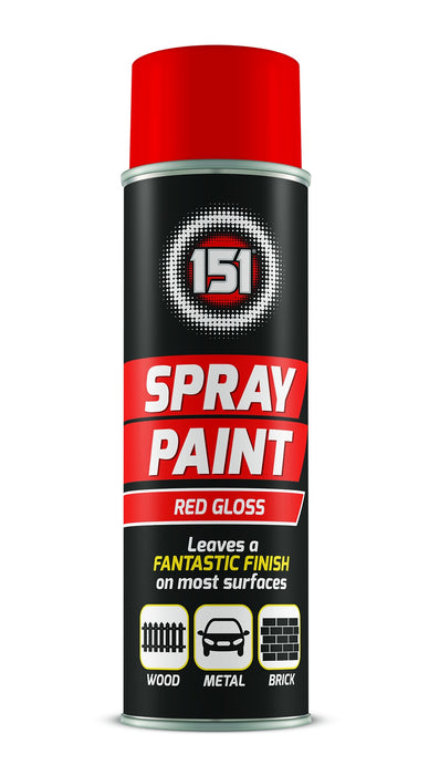 Spray Paint Red Gloss 250ml