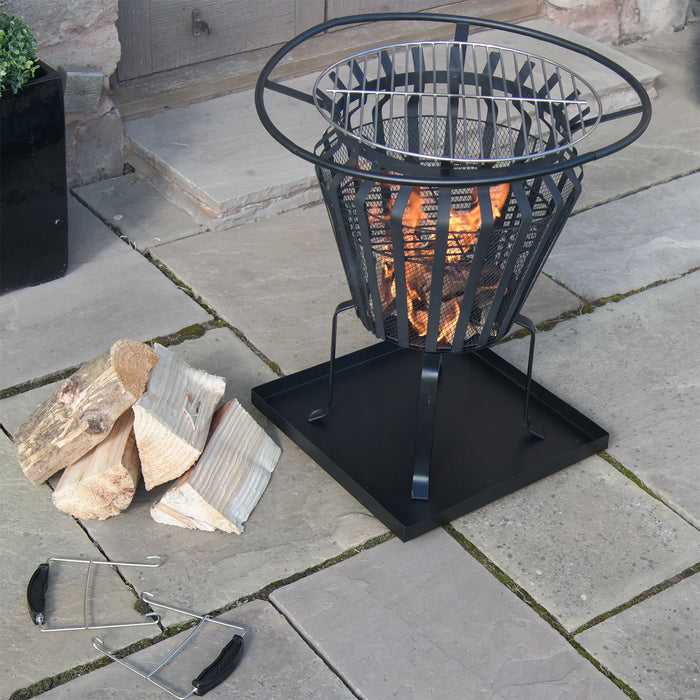 Victoria Log Basket Bbq Chimnea