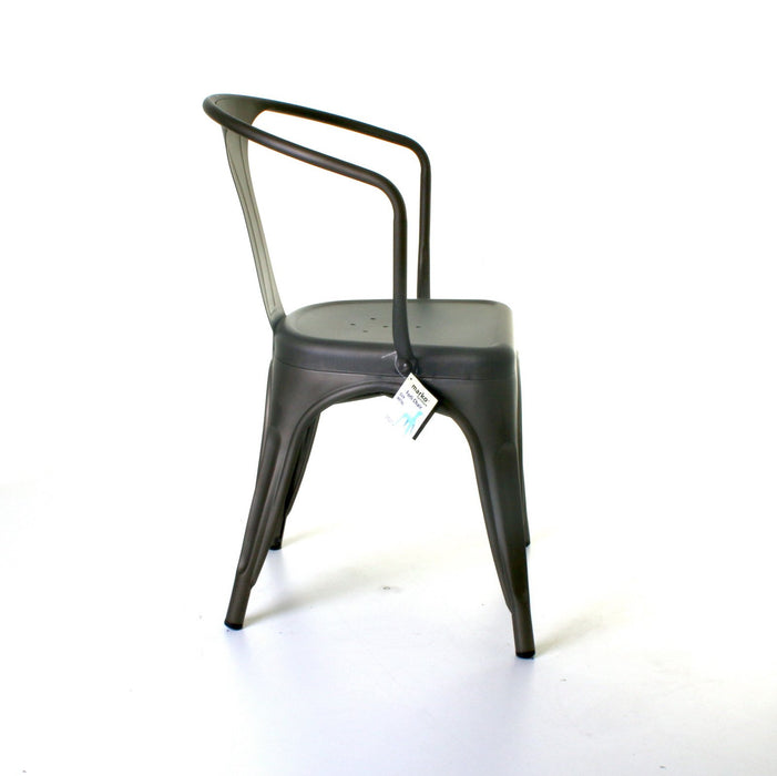 Forli Chair - Gun Metal