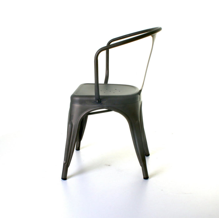 Forli Chair - Gun Metal