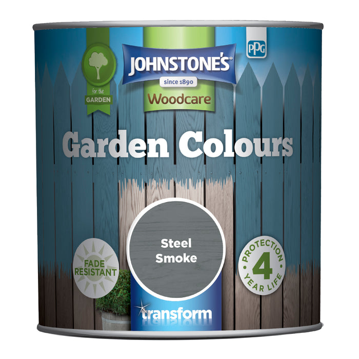 Johnstone's Garden Colours - Steel Smoke 1L