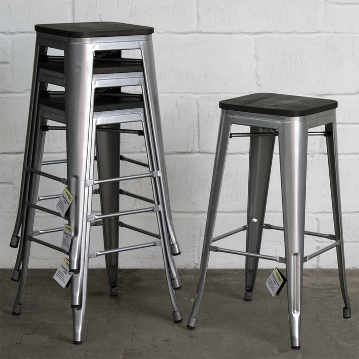 Empoli Stools - Silver