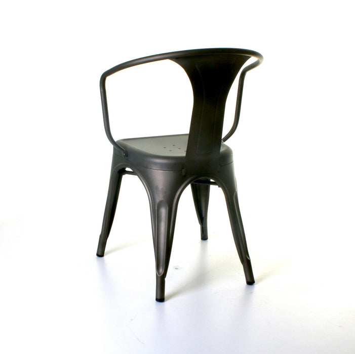 Forli Chair - Gun Metal