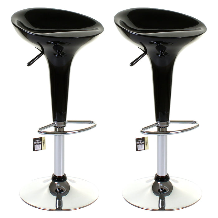 Boss Bar Stool - Black - Set of 2