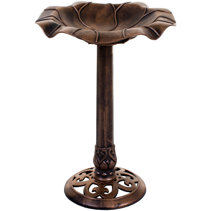 Bronze Bird Bath