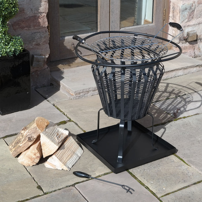 Victoria Log Basket Bbq Chimnea