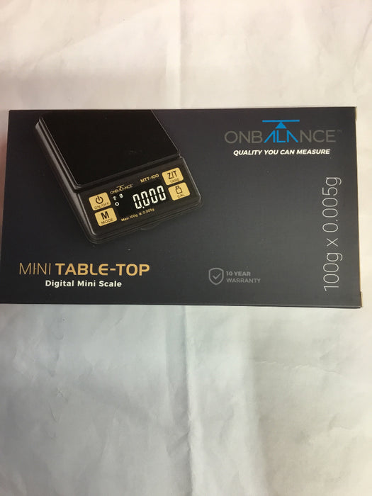 Mini Table-Top Digital Mini Scale - Black