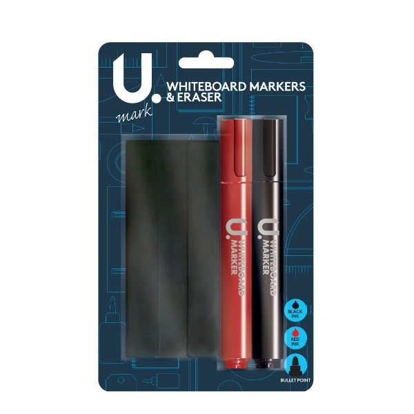 Whiteboard Markers and Eraser