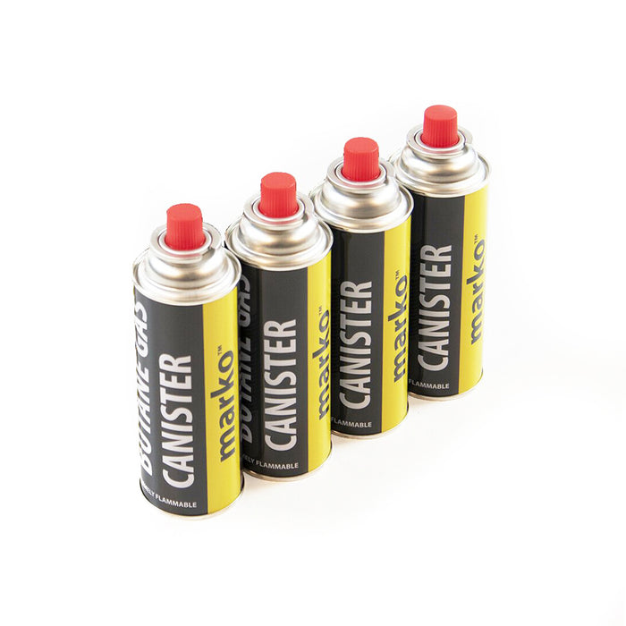 Butane Gas Canisters 4PK